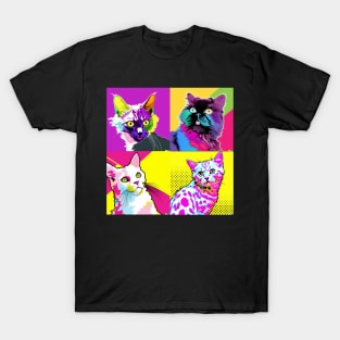 LaPerm Pop Art - Cat Lover Gift T-Shirt